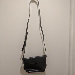 Poverty Flats Black Purse with Adjustable Strap